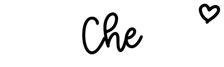 Unisex-names-starting-with-Che