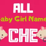 baby girl names starting with che Feature Image