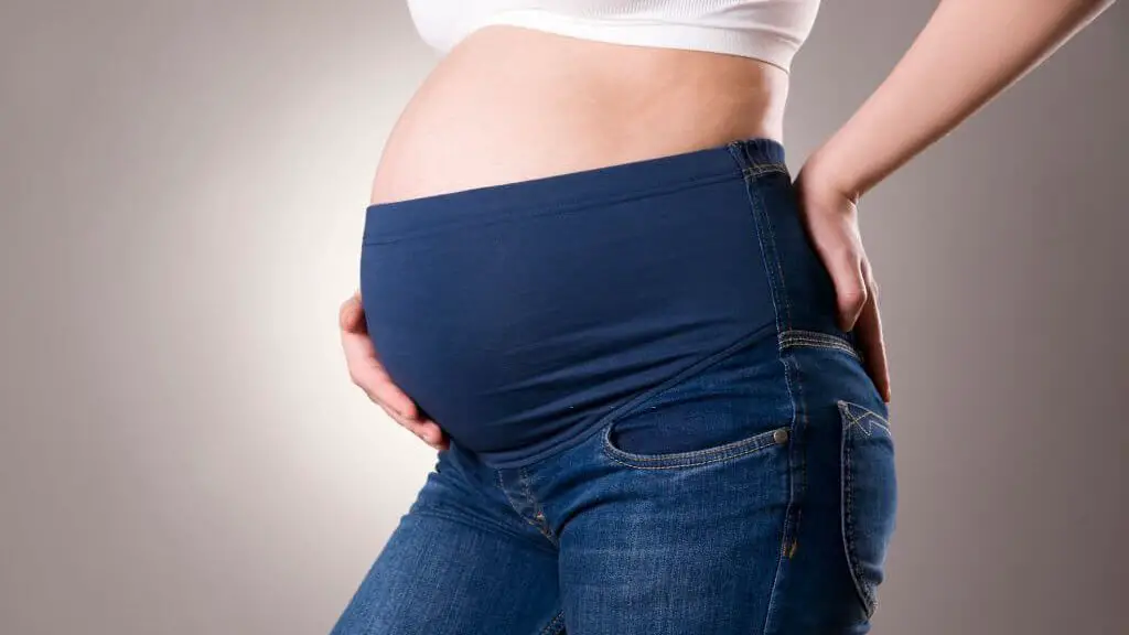 A-Pair-Of-Maternity-Jeans