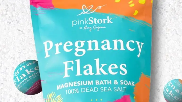 Dont-Forget-The-Pink-Stork-Pregnancy-Flakes